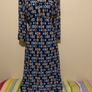Navy Geo Kerry Dress Pala D,oro New With Tags Image 5