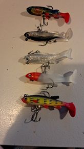 4 Soft Minnows