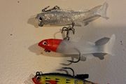4 Soft Minnows