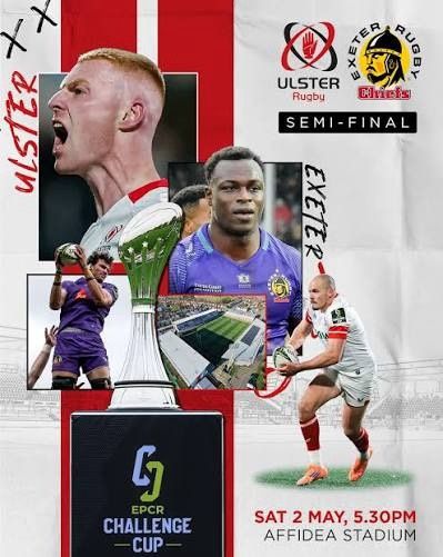 Ulster v Exeter EPCR Challenge Cup Tickets