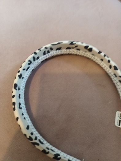 Satin two toned hairband was 14.99