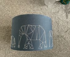 Elephant lampshade