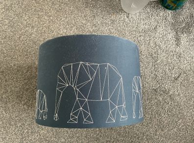 Elephant lampshade