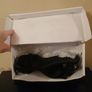 Black sandal heels size 5 new in box Image 3