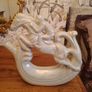 Vintage Lusterware Ceramic Drinks Decanter Image 5