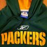 1996 Reebok Green Bay Packers NFL Hoodie vest Image 2