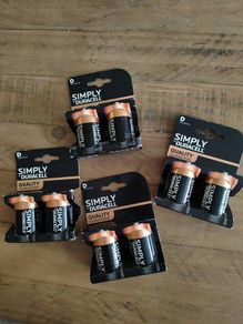 Duracell D-size batteries