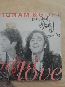 Dignam & Goff 7" (Signed) - Hand Of Love