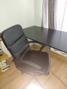Desk and chair
