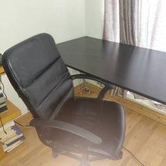 Desk and chair