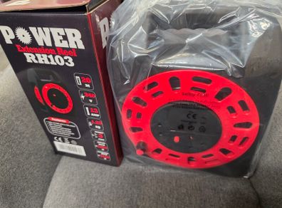 POWER RH103 20m Extension Cable Reel Brand New