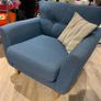 Blue Armchair Image 4