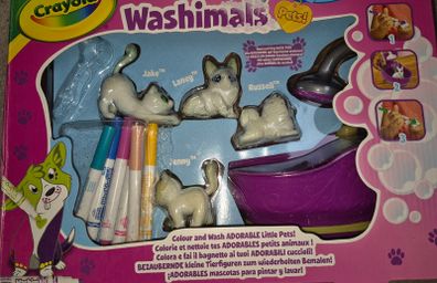Crayola washimals pets set