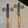 Levi &Salaman Sterling Silver and Cut Glass Knife Rests(1902) Image 2
