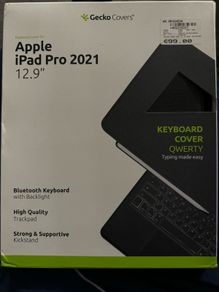 Gecko 12.9 iPad 2021 cover.