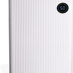 Premium 2-in-1 Dehumidifier 20L with Active Carbon Air Filter Smart LCD Touch Control For Damp Mould & Condensation Continuous Drain Option, Laundry Dry Mode, 24H Timer Energy Efficient by Ventilize