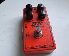 xotic bb preamp guitar pedal