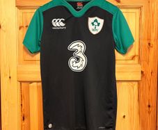2015/16 Ireland Rugby Away Jersey (Kids)