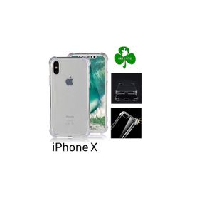 For iPhone X Case Cover Crystal Clear Gel Protective ShockProof Slim Silicone