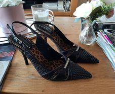 Karen Millen slingback shoes