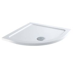 Elements 900mm Quadrant Slim Line Shower Tray with Centre Waste