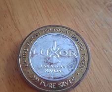 Luxor Casino Las Vegas Silver Strike Token
