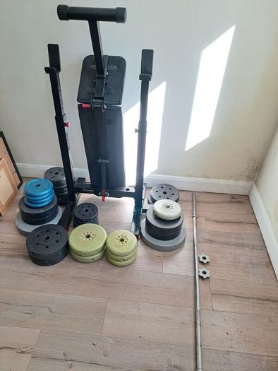 Weights and bench