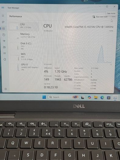 Dell Latitude 7310 Laptop i5/16GB/256SSD/FHD