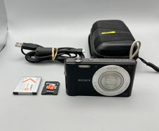 Sony Cyber-shot DSC-W810 20.1MP Digital Camera Black - Full Kit