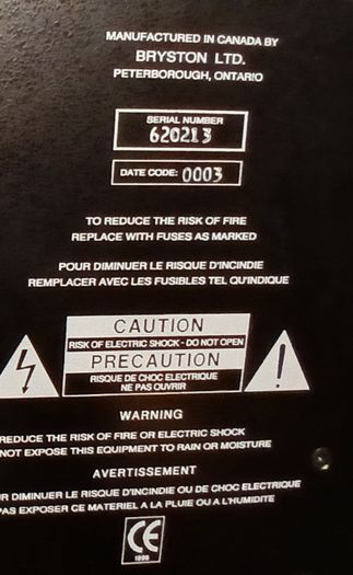Bryston powerpac 60