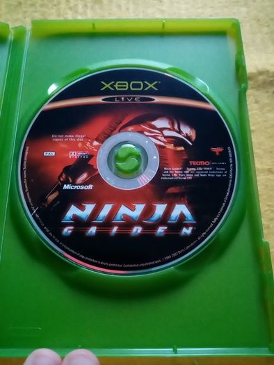 Ninja Gaiden Xbox Original Games Original Pal version