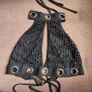 Sexy Backless Halter neck top with metal detailing, size 10 Image 4