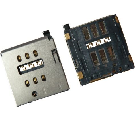 iPhone 4 4S 5 5C 5S 6 6Plus 6S 6S Plus 7 7 Plus Sim Card Reader Slot Connector Port Replacement Part