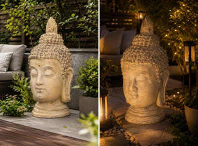 Large Buddha Head Statue  78cm