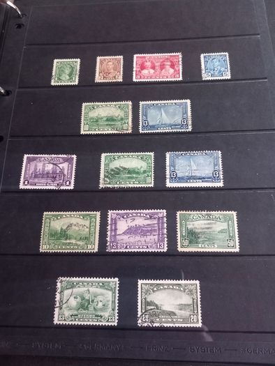 Canadian stamps, some rare, D18 Free Reg post