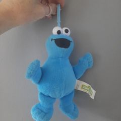 cookie monster bag charm