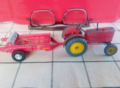 Dinky Tractor and Trailer