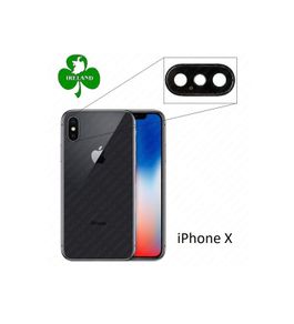For Apple iPhone X Glass Back Camera Lens Rear Black/Silver Brand New