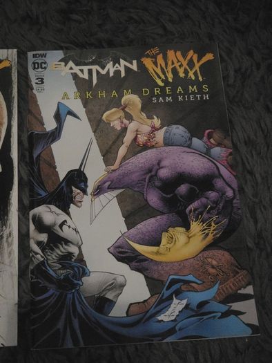 DC Comic / IDW - Batman Maxx Arkham Dreams # 1 - 3