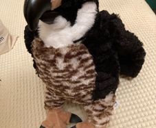 Eagle soft toy from Teddy Mountain