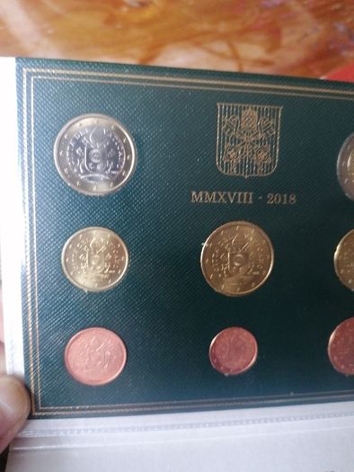 2018 Vatican Euro Coin Set