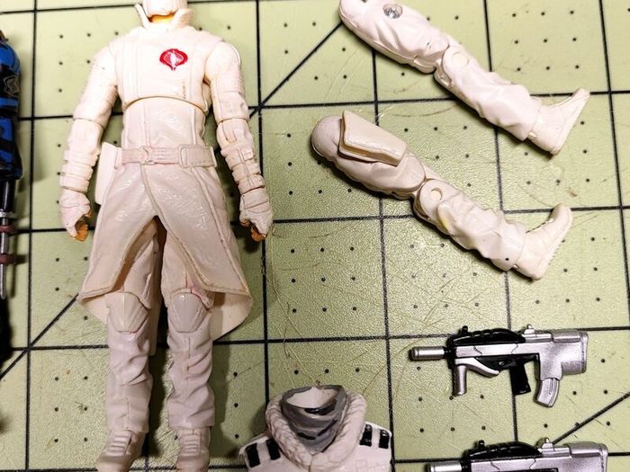 GI JOE 25th Anniversary+ parts & pieces