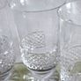 4 Vintage Galway Crystal Irish Coffee Mug Glasses. Image 10