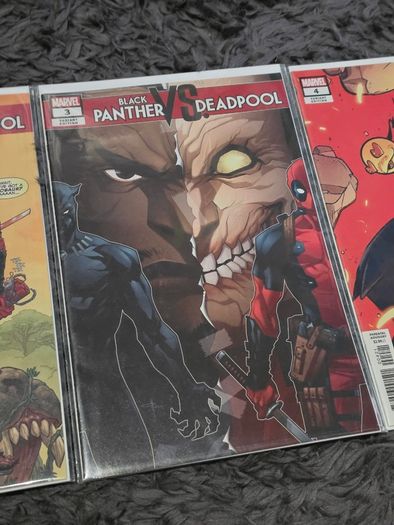 Deadpool vs Black Panther Comics