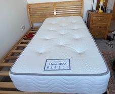 The Signature collection Helios 800 pocket sprung single mattress
