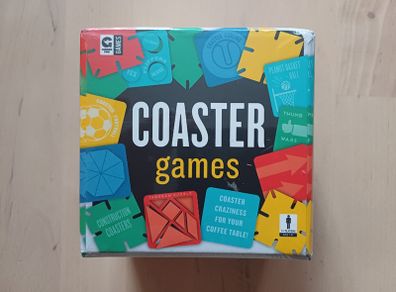 Coaster Games Family Puzzle Quiz Trivia Novelty Game NEW SEALED