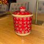 Nicholas Mosse Red Lawn Lidded Sugar Bowl Image 2