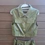 Green Faux leather set, size 10 Image 6