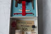 Vintage French SOS First Aid Box