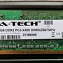 A-tech Ddr2 667mhz Dimm Pc2-5300 Image 2